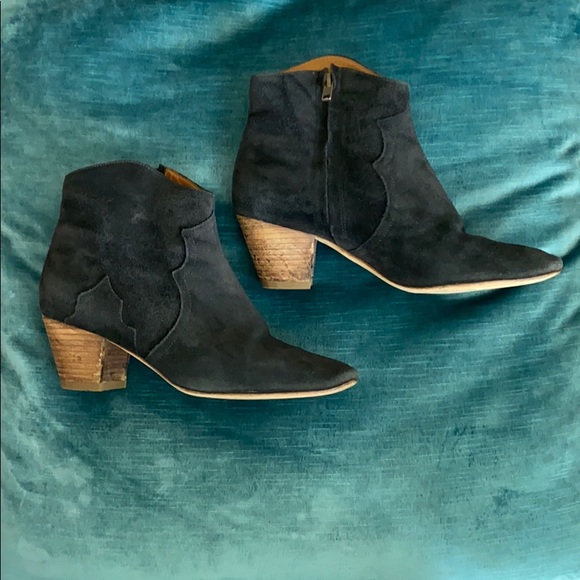 Isabel Marant black suede “Dicker” boot - Picture 2 of 9